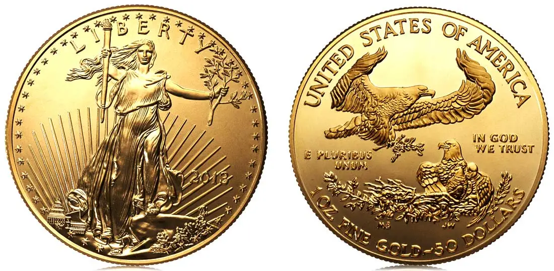 Anlagemünze American Gold Eagle