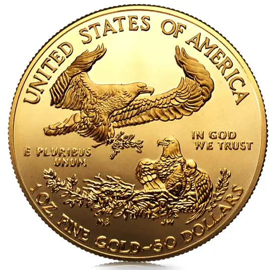 Die US-amerikanische Anlagemünze American Gold Eagle