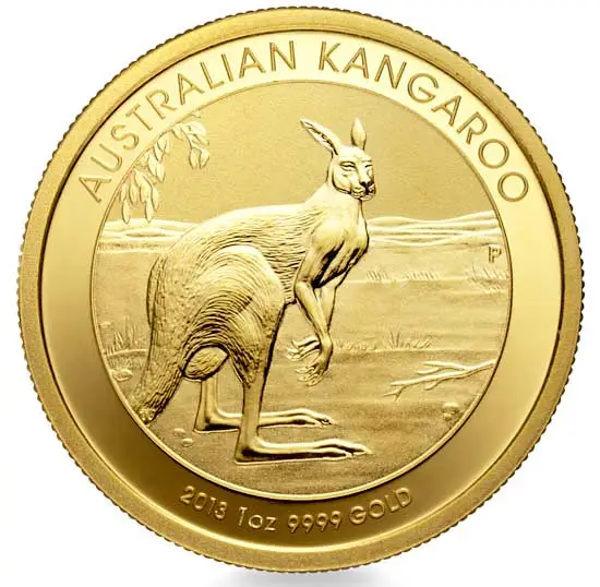 Goldmünze Australien Kangaroo